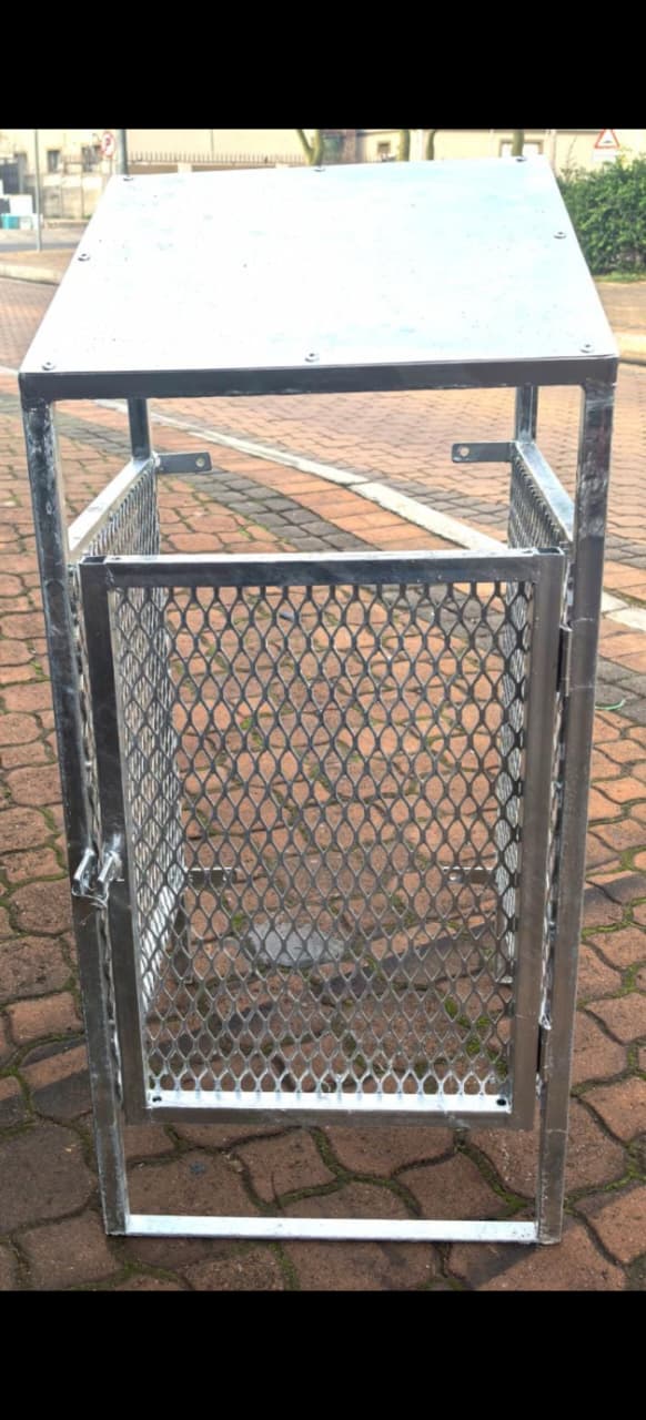 CAGE 19 SINGLE. GALVANIZED