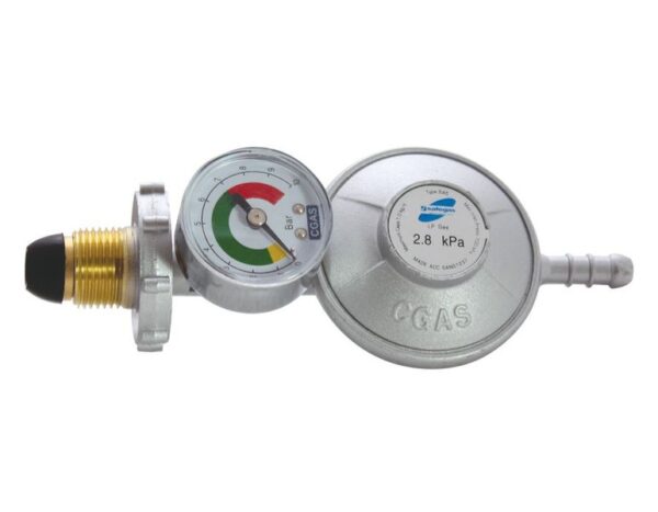 BULLNOSE REGULATOR W/ GUAGE