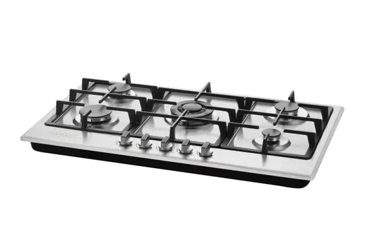 5 Burner Gas Hob with Front Knobs