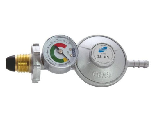 BULLNOSE REGULATOR W/ GUAGE